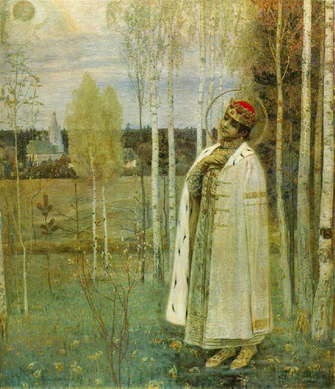 Mikhail Nesterov The Russian Museum China oil painting art